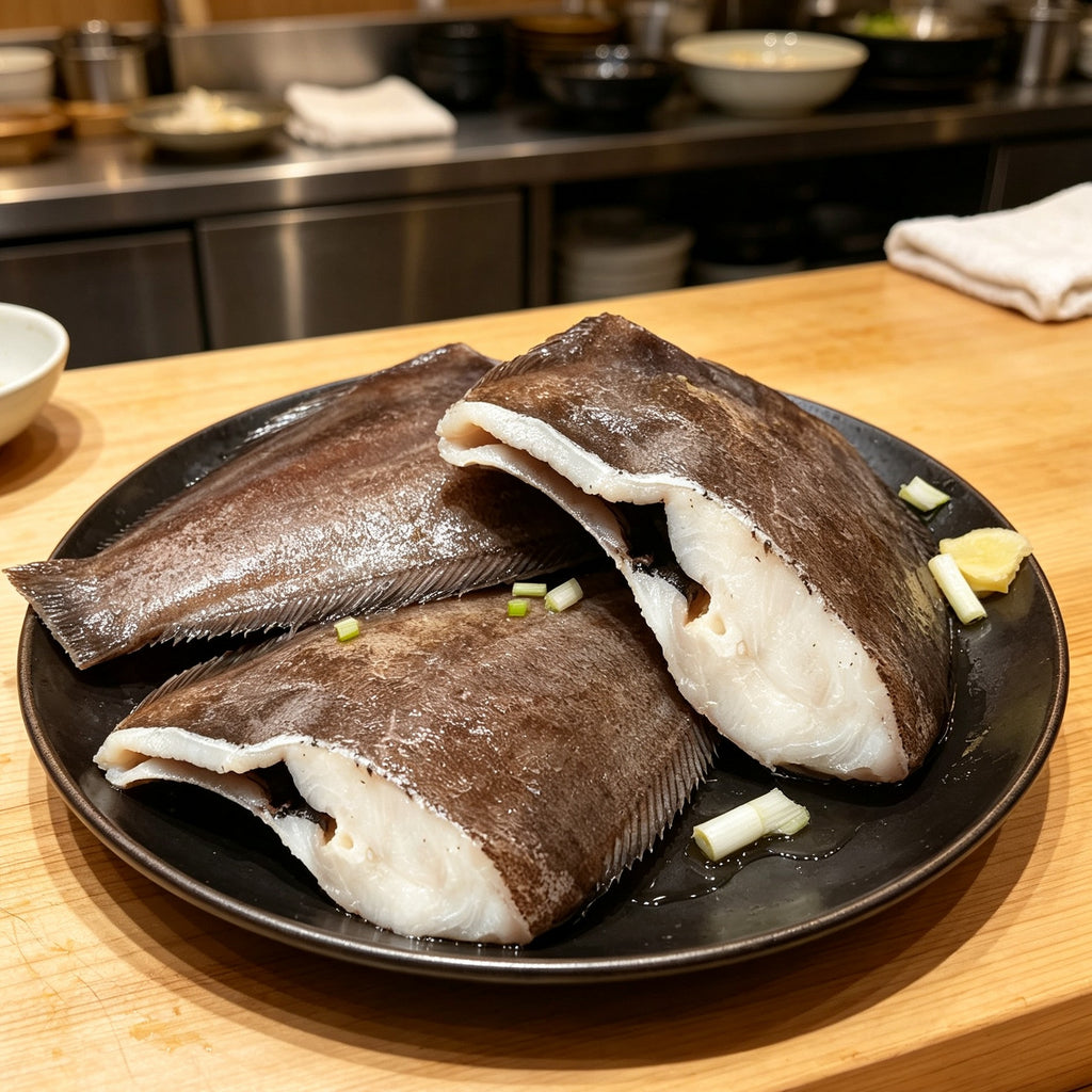 Fresh Flounder Fillets Skin On