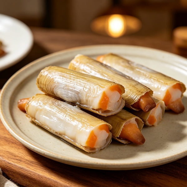Fresh-Frozen Razor Clams Shell On