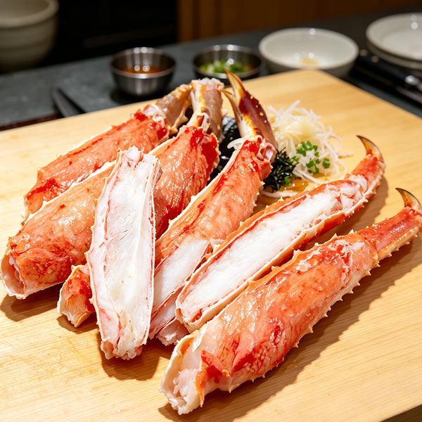 Frozen Jumbo King Crab Legs Split