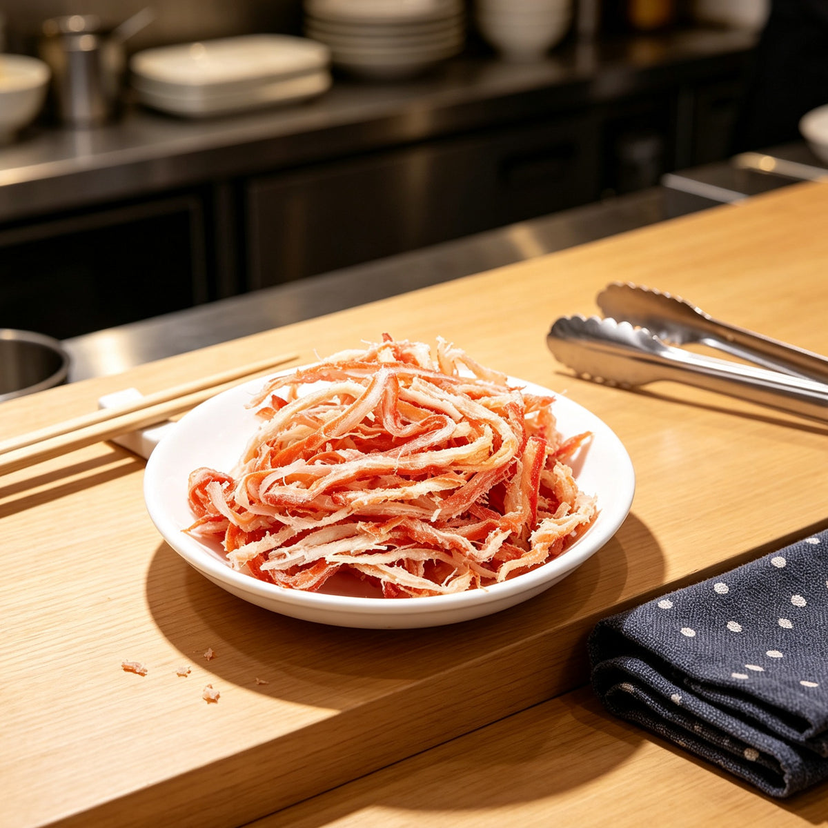 Premium Seasoned Shredded Squid Strips